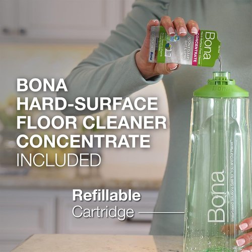 Bona Multi-Surface Floor Spray Mop | Premium Cleaner & Washable Microfiber Pad for Stone, Tile, Laminate & Vinyl Floors