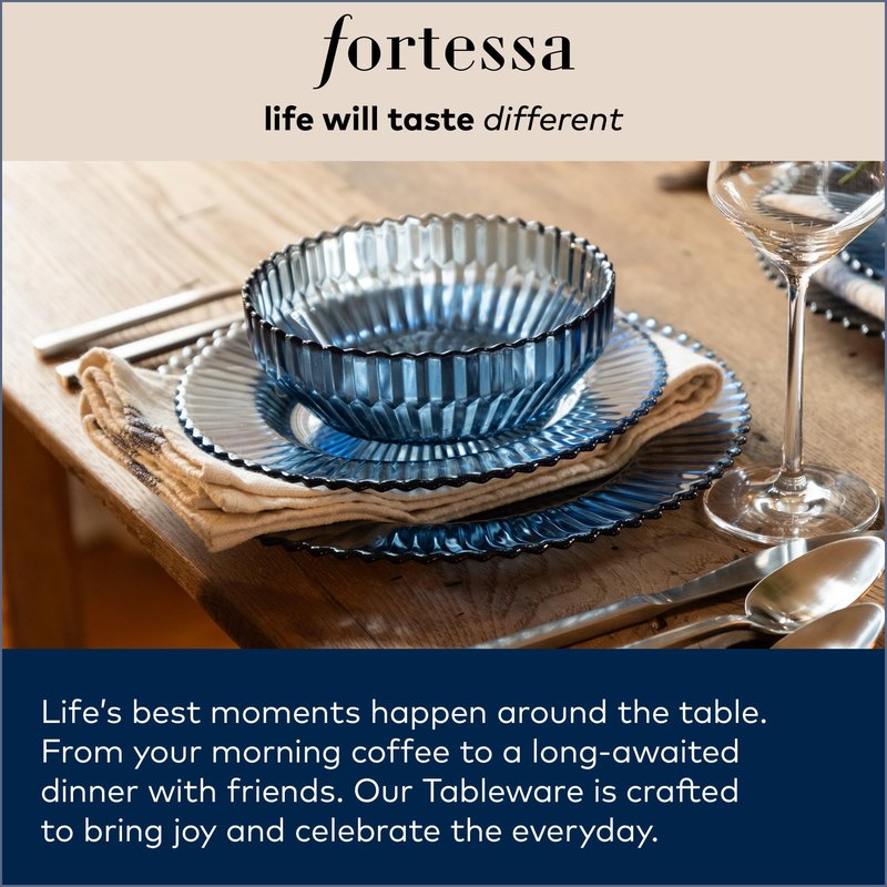 FORTESSA Jupiter Beaded Hobnail Glass Vintage Themed Drinkware Set, 10 Ounce Double Old Fashioned Glass (Set of 6), Dishwasher-Safe, Purple