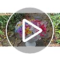 22-Pack UV-Resistant Artificial Outdoor Flowers for Porch & Window Box