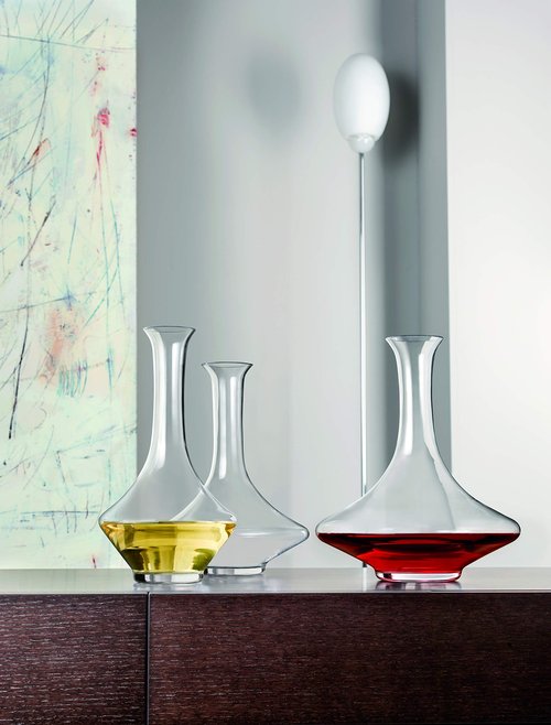 Luigi Bormioli Supermo 25.25 oz Wine Decanter, 1 Piece, Clear