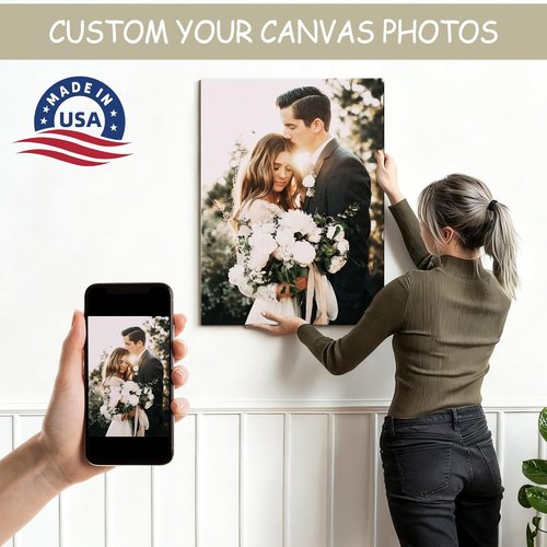 Custom Canvas Prints - Personalized Framed Wall Art for Family & Pets | 6x8in
