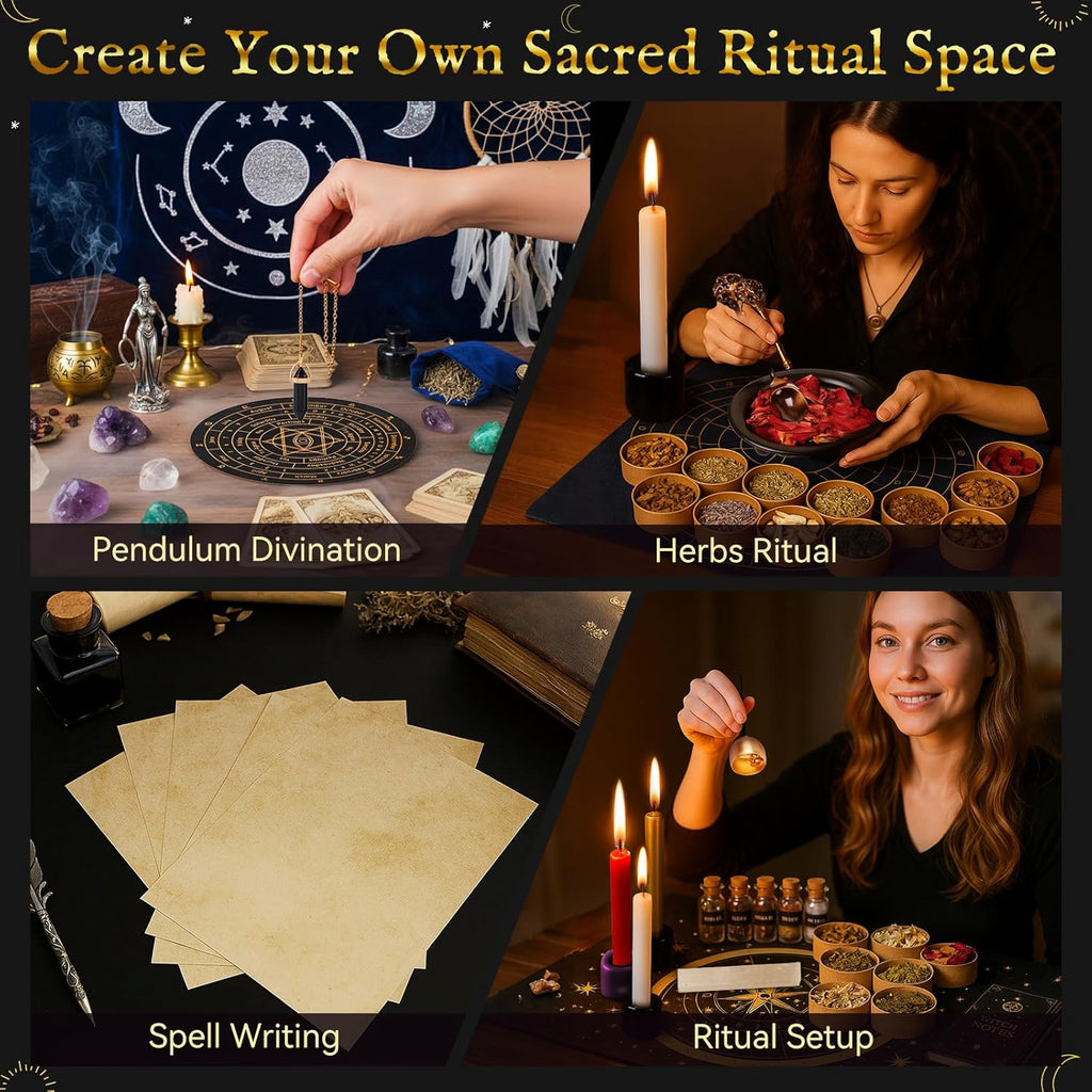 Regine Switzerland Magical Witchcraft Advent Calendar - Healing Crystals, Herbs & Candles | Unique Gifts for Women & Teens