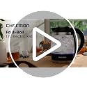 1.8L Borosilicate Glass Electric Kettle - 1500W Fast Boiling Water Heater