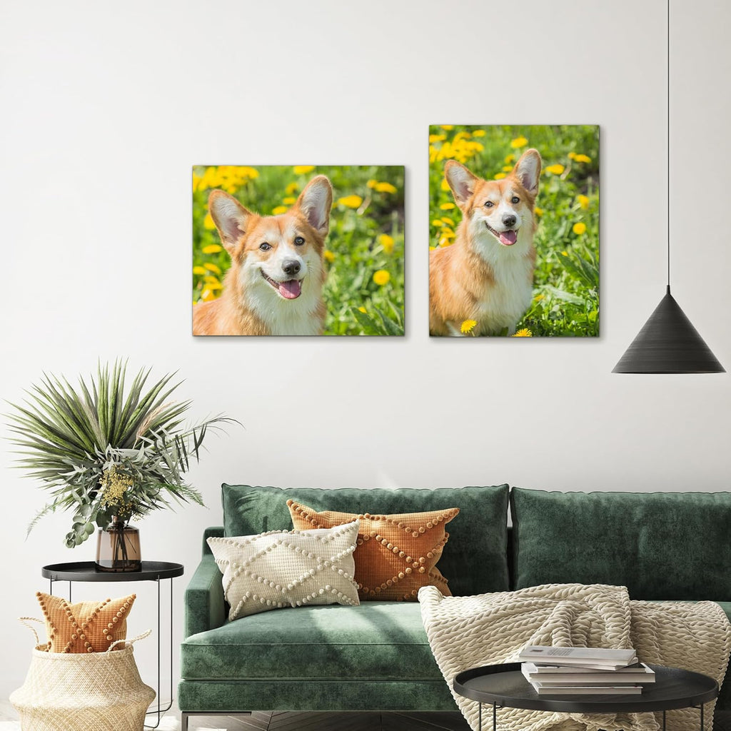 WayToLight Custom Canvas Prints - Personalized Framed Wall Art for Home Decor | Ideal Christmas Gifts (6"x8")