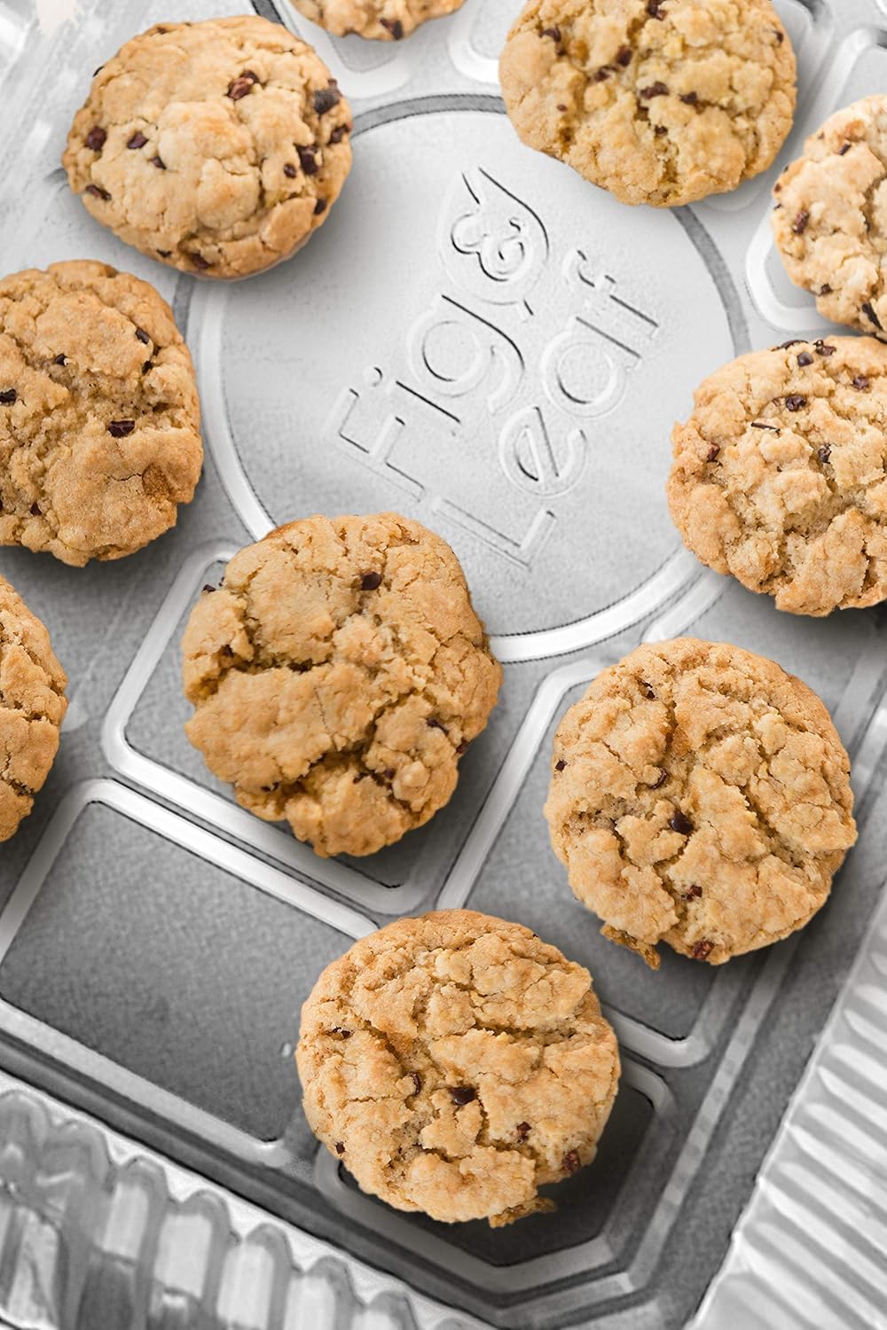 Skiennix Disposable Aluminum Foil Baking Sheets - 1/4 Size Cookie Trays | Heavy Duty Nonstick | 12.8” x 8.9” (25 Pack)
