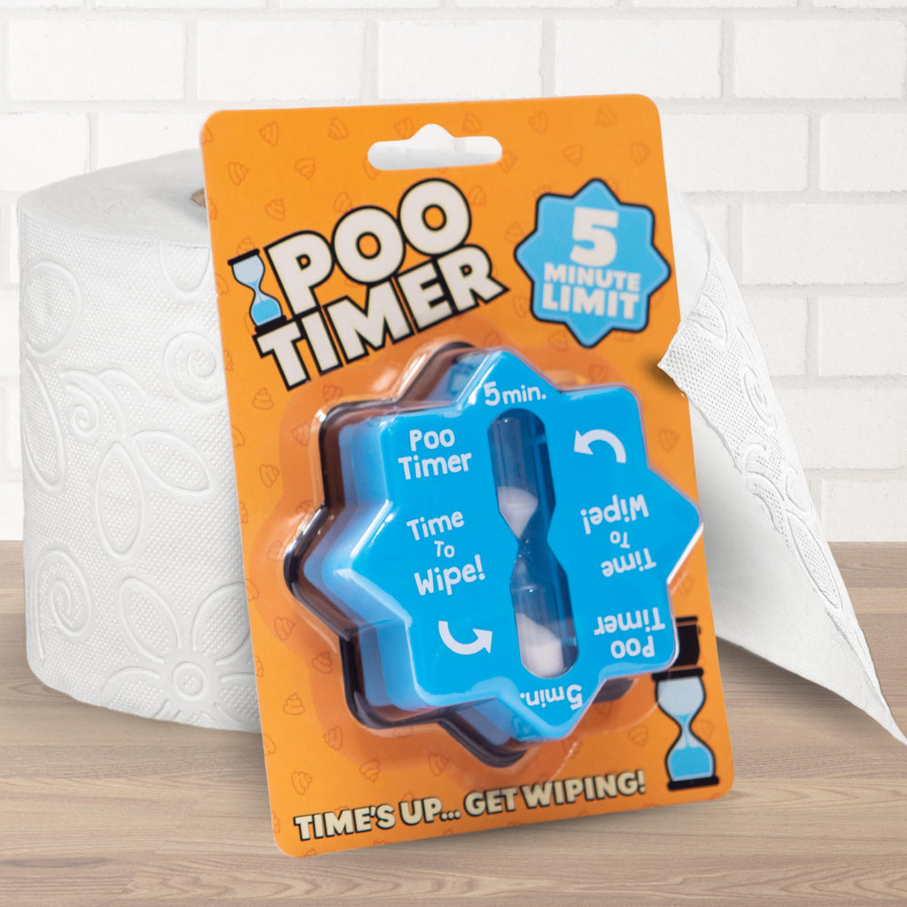 Boxer Gifts Poo Timer – Funny Gift for Boyfriend Husband or Dad – Stupid Stuff for Man Who Has Everything – Gag White Elephant