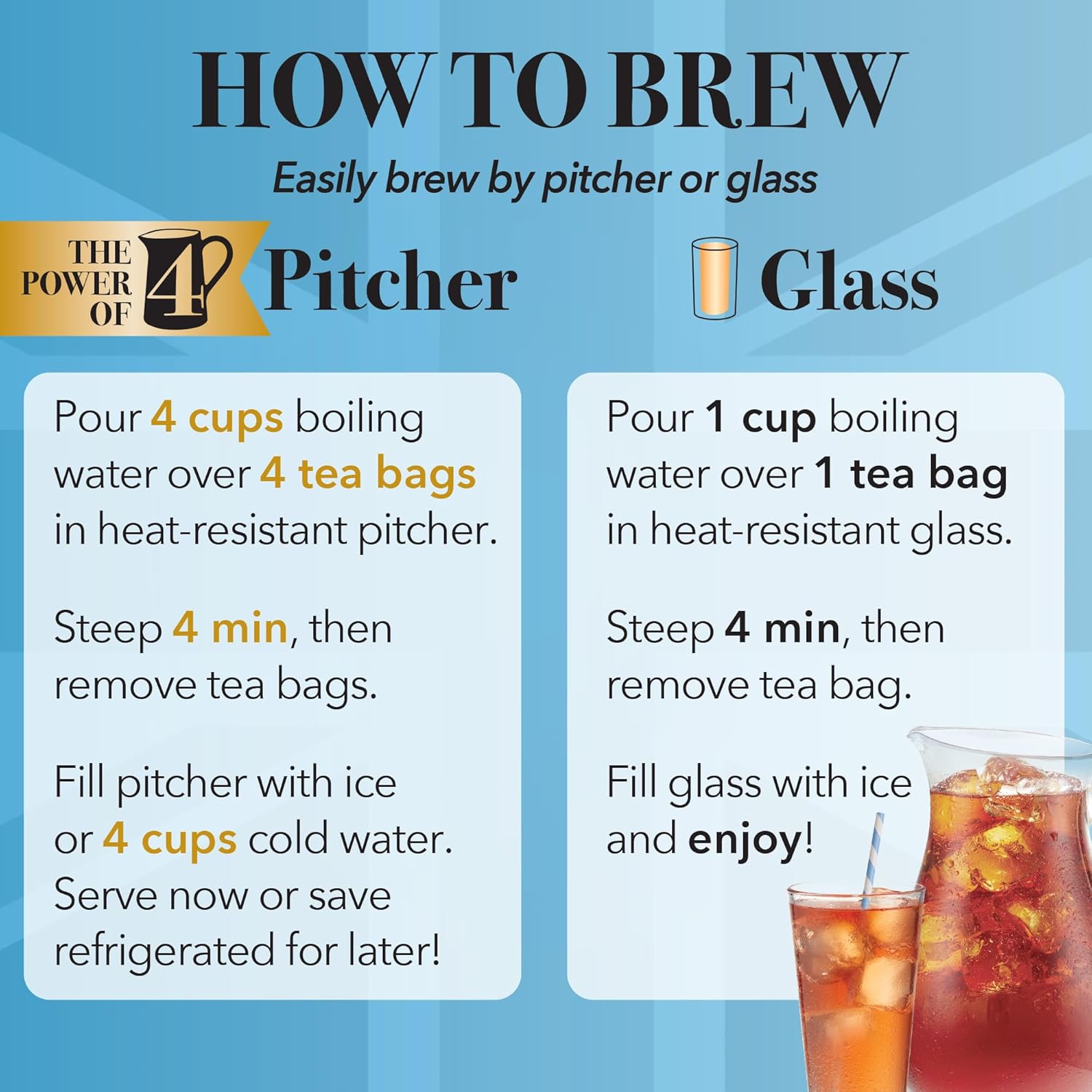 Twinings Strawberry & Raspberry Herbal Iced Tea - 72 Oversized Tea Bags, Unsweetened & Caffeine-Free