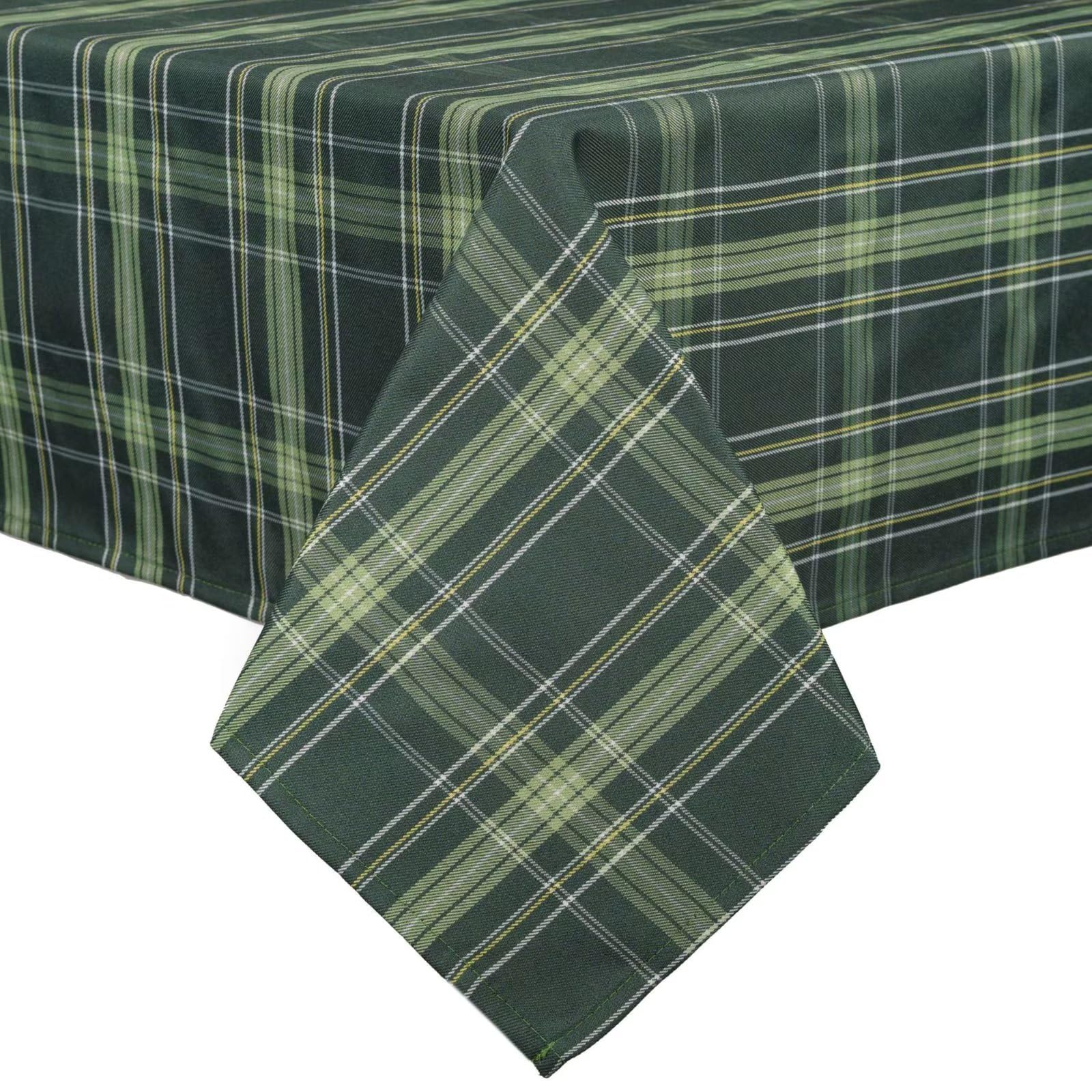 LOSIVISHE St Patrick's Day Tablecloth - Decoration Holiday Tablecloth - Reusable Wipe-able Waterproof Fabric Table Linen Cover for Kitchen, Indoor and Outdoor