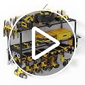 Heavy Duty 3-Tier Power Tool Organizer Wall Mount with 7 Drill Holders