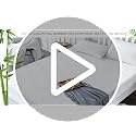 Waterproof California King Mattress Protector - Cooling Rayon Bamboo Cover