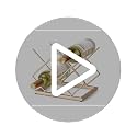 5-Bottle Gold Metal Wine Rack - Modern Geometric Countertop Storage Stand