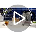 Electric Glass Kettle with Temperature Control & Removable Tea Infuser - 1.8L