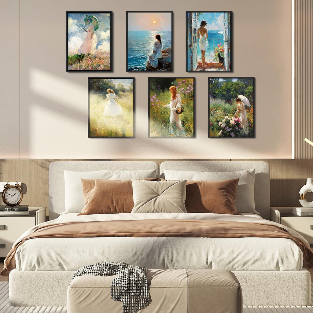 Skiennix Custom Canvas Prints - Turn Your Photos Into Framed Wall Art | Ideal Home Décor Gift (12x16, Black Frame)