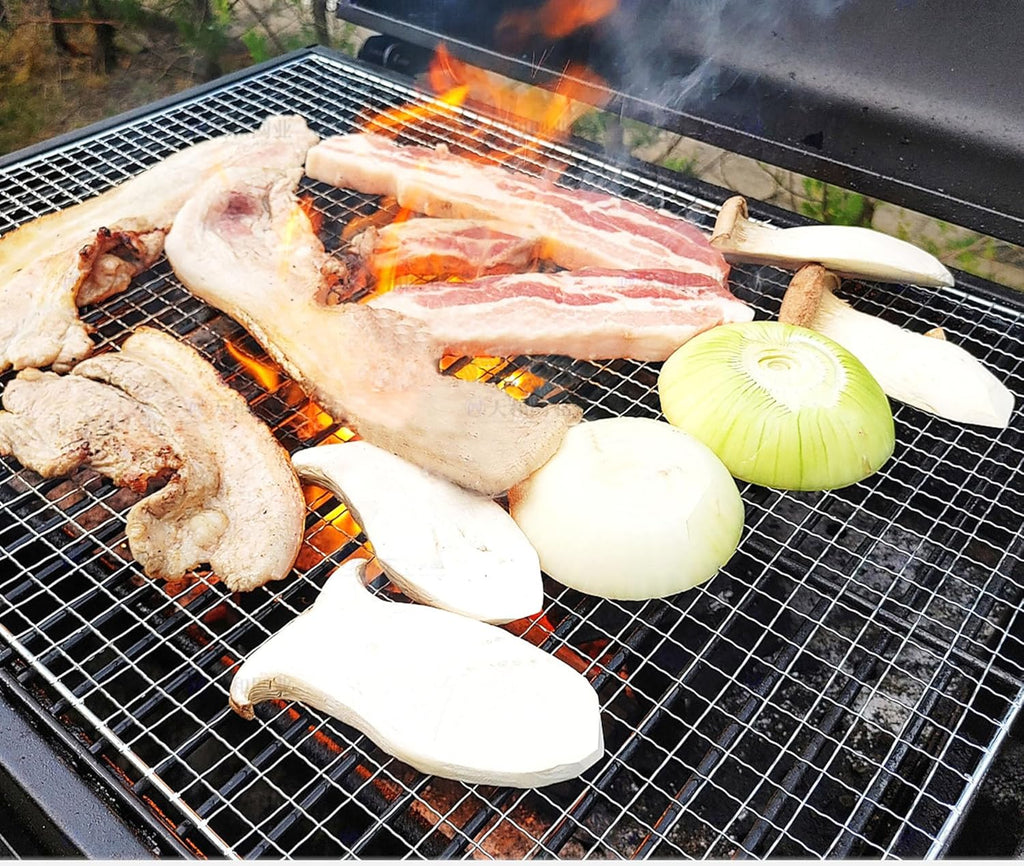 Stainless Steel Roasting Racks by [Brand Name] - 2 Pcs 11.8 Inch x 7.9 Inch for Baking & Barbecue