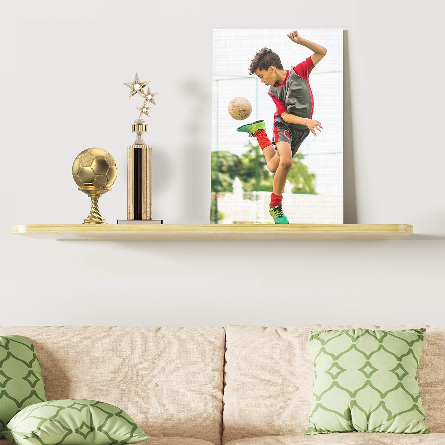 Renditions Gallery Custom Photo Canvas Print - Personalized Kids & Family Wall Art (8x12)