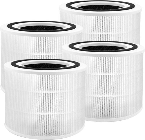 240 Replacement Filter - 3-in-1 HEPA 14 Air Cleaner Purifier Filter - 4 Pack