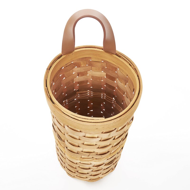 Plastic Bag Dispenser Baskets (Natural Honey)