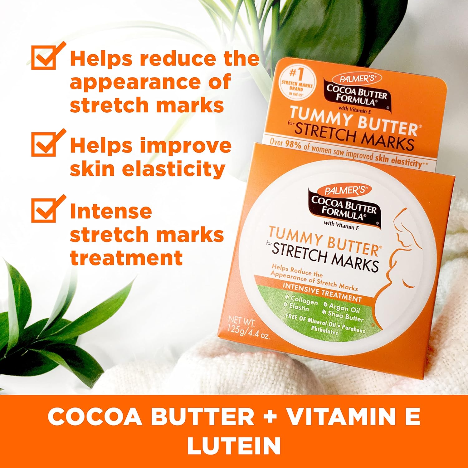 Palmer's Cocoa Butter Formula Pregnancy Skin Care Kit - Dermatologist Approved, 4-Piece Set for Stretch Marks and Scars