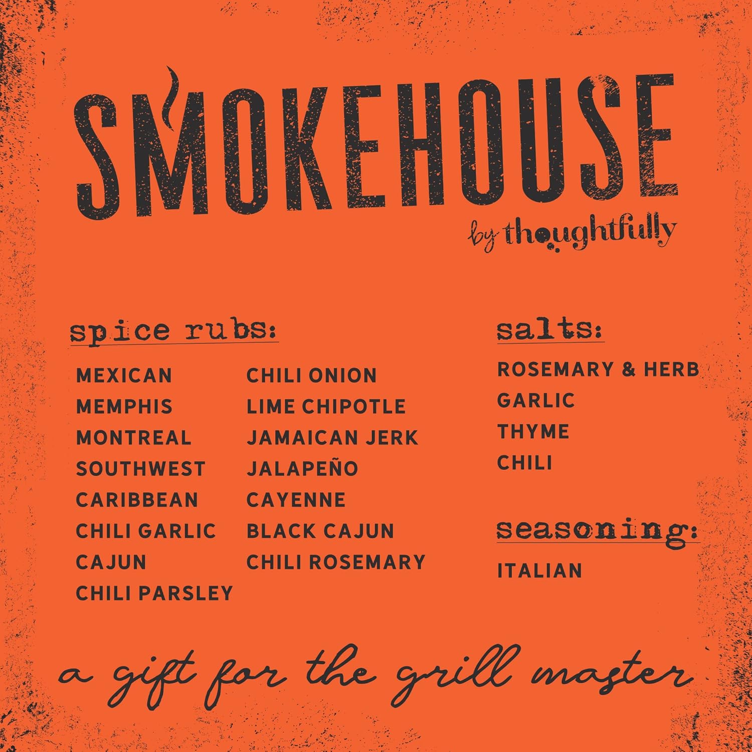 Smokehouse by Thoughtfully Ultimate Grilling Spice Set - 20 Flavorful Seasonings for Perfect BBQ