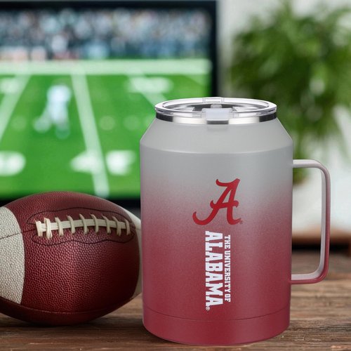 The Memory Company Officially Licensed 50oz Ombre Water Jug with Handle and Straw, University of Alabama