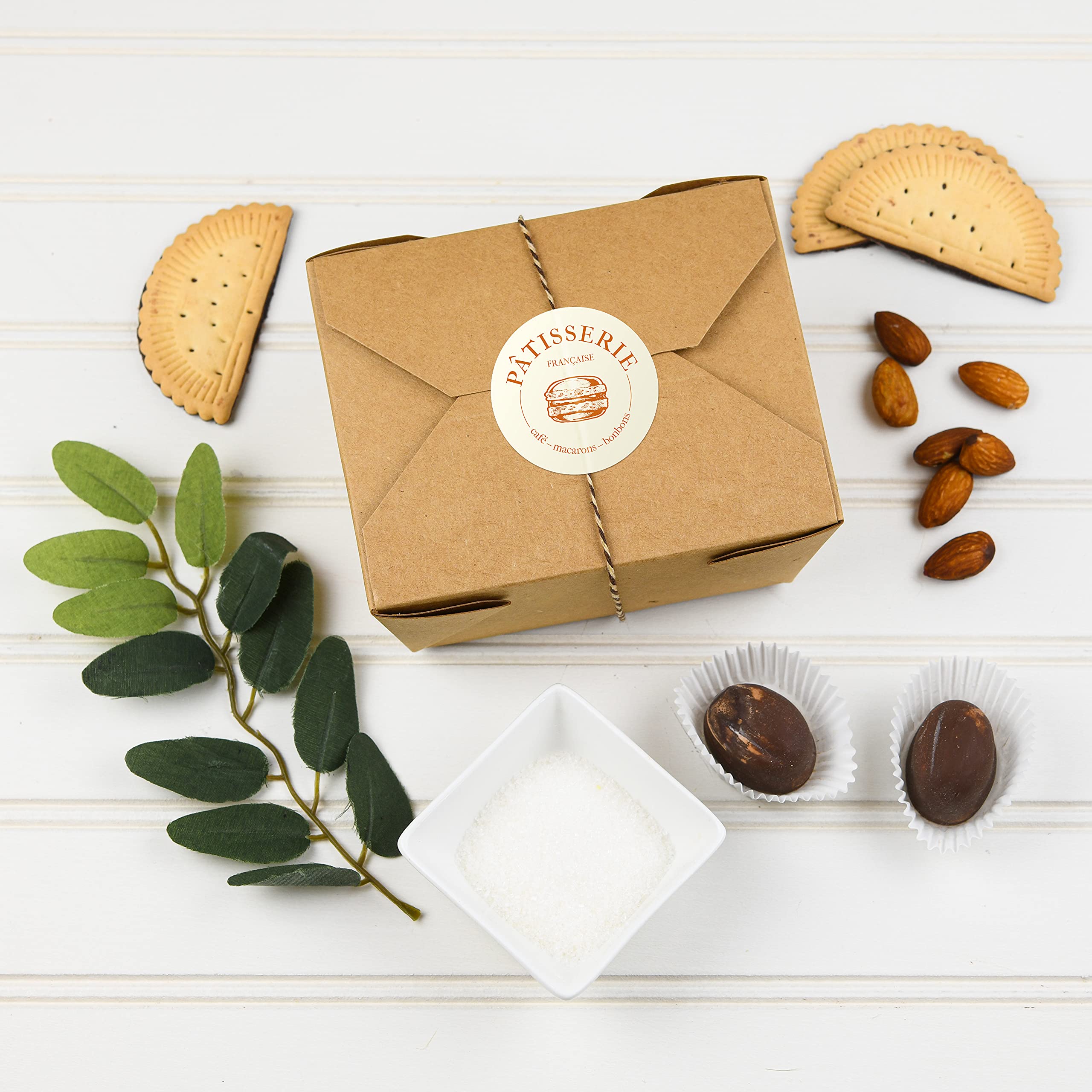 NYHI Brown Takeout Food Containers,Heavy Duty 30 oz. #1 Kraft Microwaveable To Go Boxes Are Leak & Grease Resistant,Disposable Recyclable Catering Lunch Boxes For Restaurants, Catering & More,50 Pack