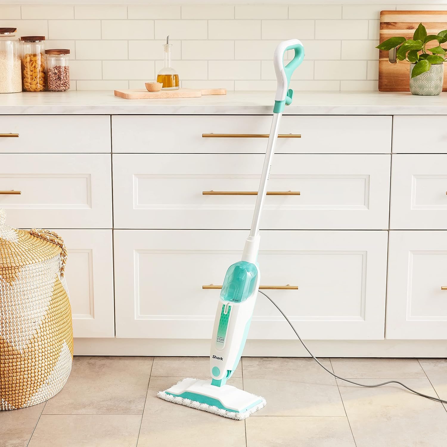 Shark Steam Mop - Powerful Deep Cleaning with Quick-Dry Technology | Lightweight & Easy to Use