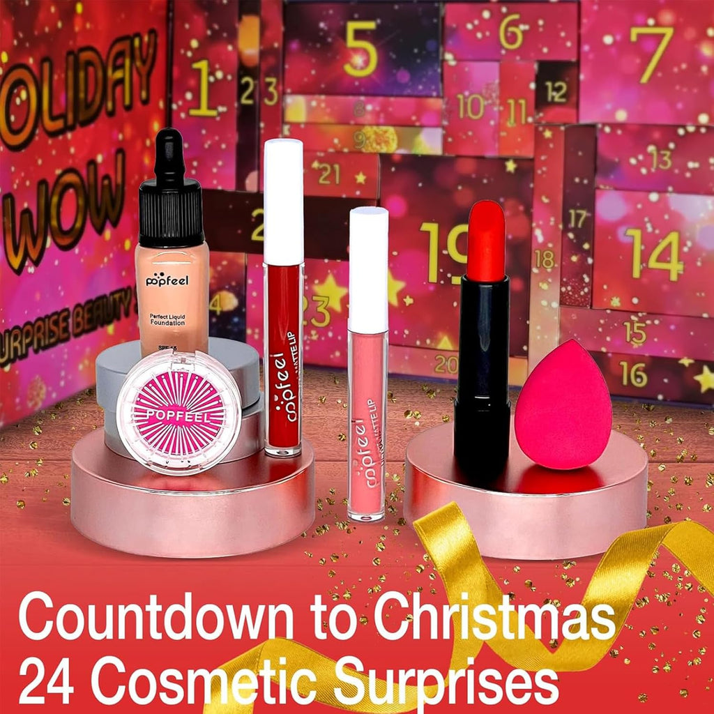 Skiennix Makeup Advent Calendar 2025 - 24 Days of Surprises | Perfect Christmas Gift for Teens & Girls