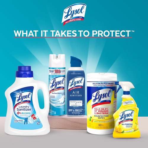 Lysol All-Purpose Cleaner Spray - Multi-Purpose Disinfectant for Kitchen & Bathroom - Coconut & Sea Minerals, 32 Fl Oz