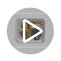Clear Acrylic Wind-Up Music Box with 18-Note Sankyo Musical Movement