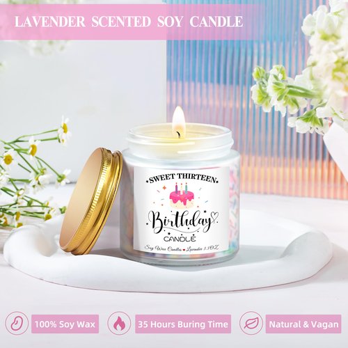 ShinnyWis 13th Birthday Gifts for Girls,Sweet 13 Gifts for Girls,Daughter,Sister,Friends,Bestie,Tumblers Gifts Set for 13 year old girl birthday gifts Ideas