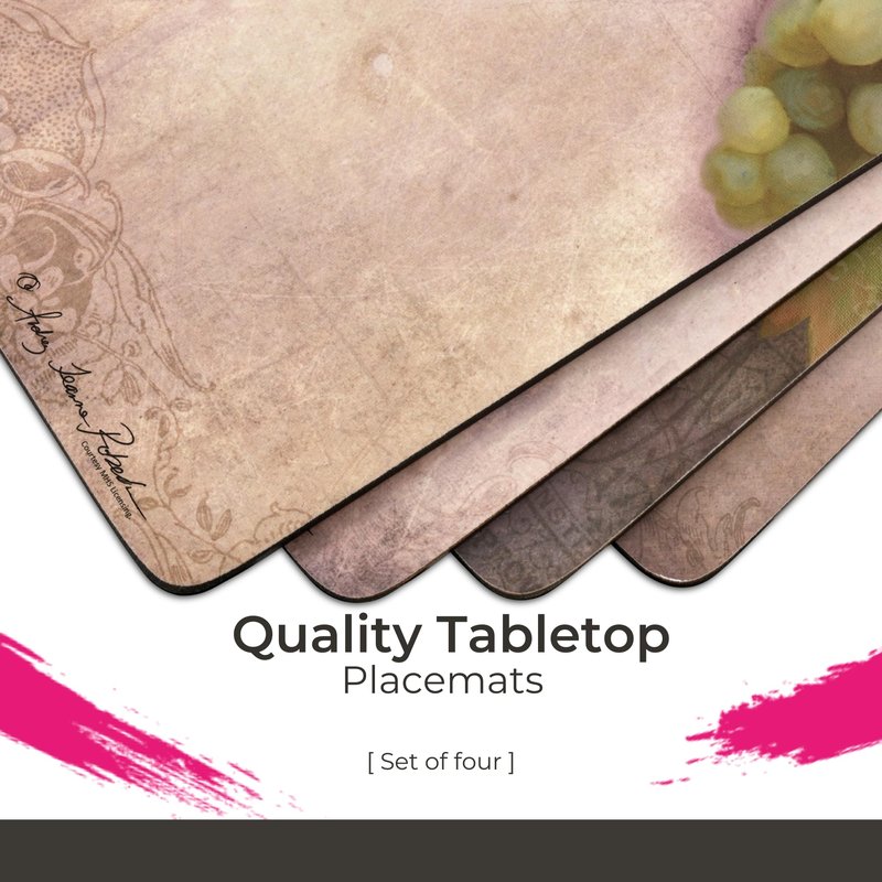 Pimpernel Tuscan Vineyard Set of 4 Placemats