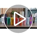 Uiifan 100 Pcs Inspirational Travel Tumblers Morandi Color – 24 Oz Plastic Cups