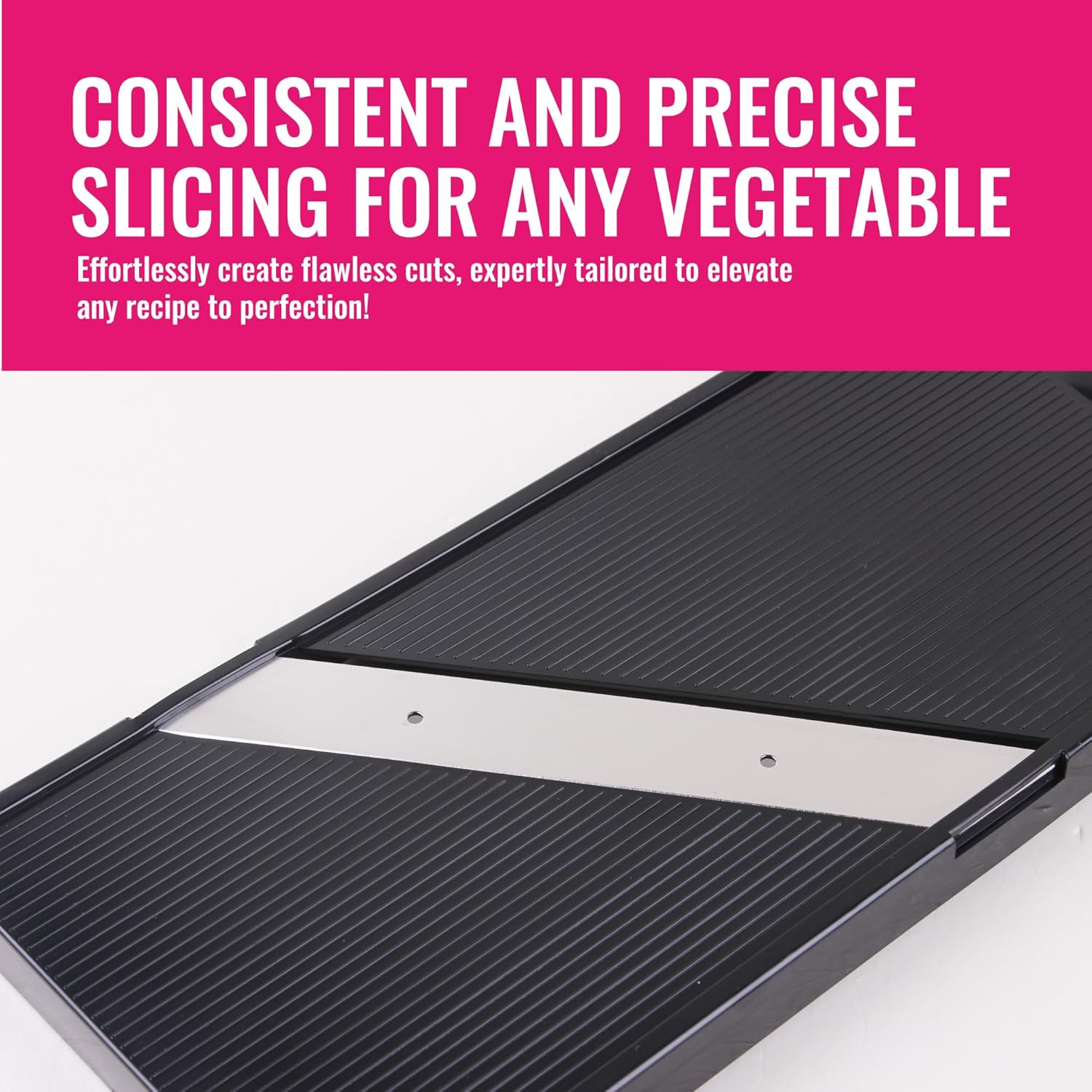 Smart Cabbage Slicer - Ultra-Thin Julienne Cutter with Japanese Stainless Steel Blade | 0.04 Inch Shredder