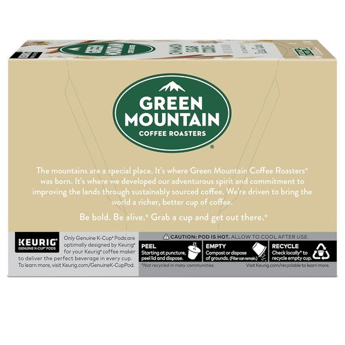 Green Mountain Coffee Roasters Cinnamon Sugar Cookie Coffee - 10 Count Pack for Flavorful Brews