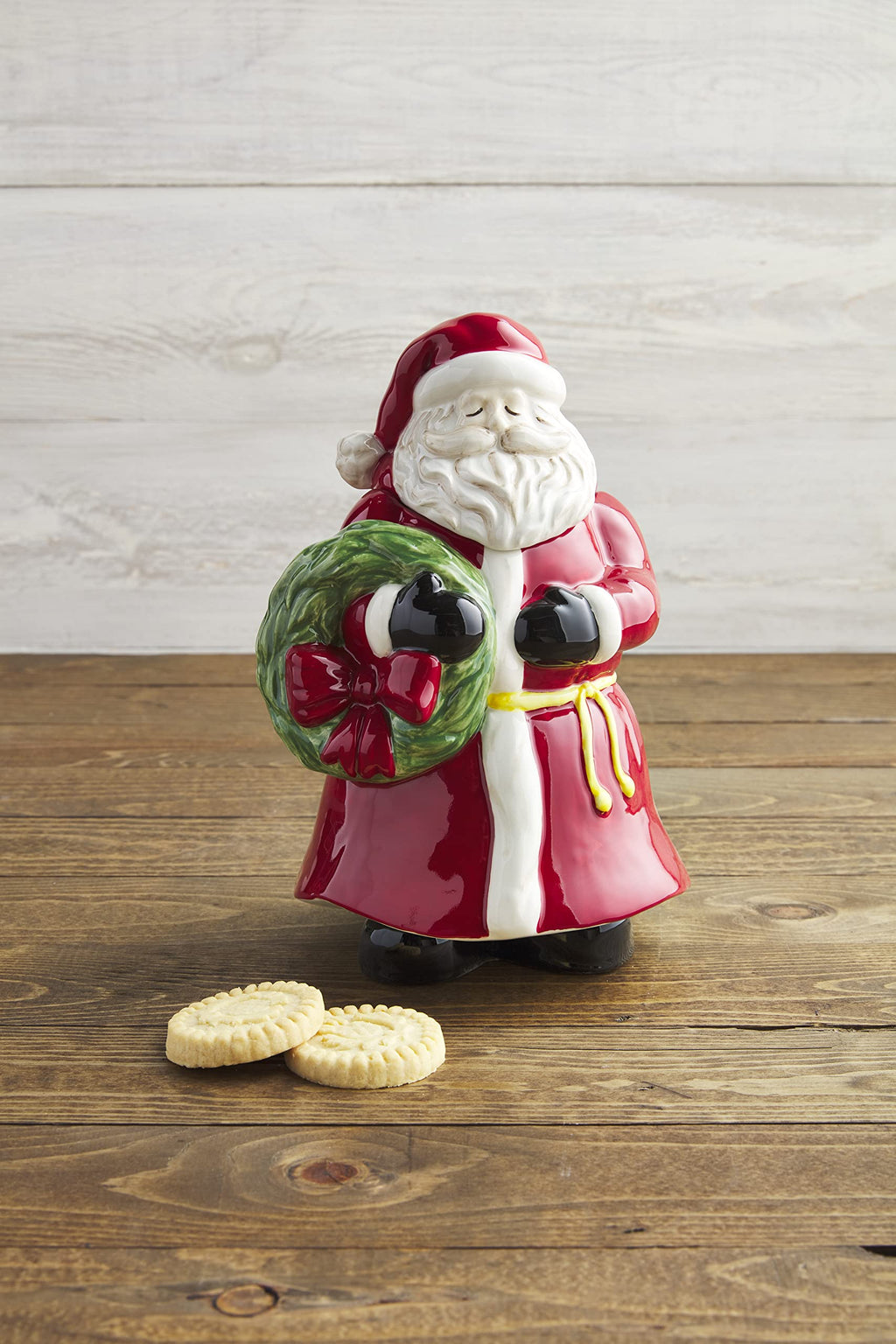 Christmas Santa Cookie Jar