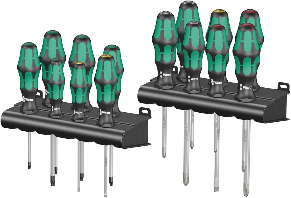 WERA Kraftform Big Pack 300 - 14-Piece Screwdriver Set for Precision and Comfort