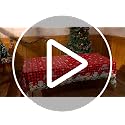 3 Pack Christmas Plastic Tablecloths 54 x 108 Inches Holiday Party Decorations