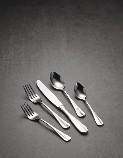 Oneida Savor Salad Forks, Set of 6,stainless steel silver