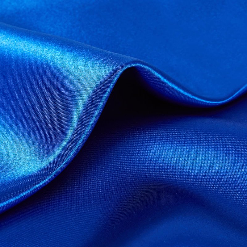 KKJIAF 50 Pack Royal Blue Square Satin Napkins 17x17 Inch Soft Smooth Cloth Napkins，Silky Table Napkin for Wedding Banquet Party Decoration