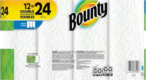 Bounty Select-A-Size Paper Towels - 2-Ply, 110 Sheets Per Roll | Ultra Absorbent & Strong