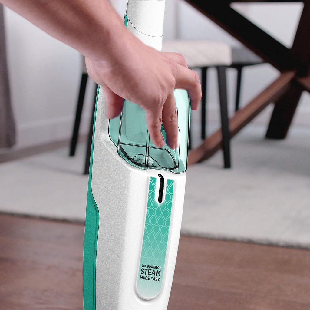 Shark S1000 Electric Floor Cleaner Mop - Renewed, Powerful Cleaning in Sleek White Design
