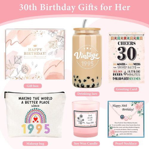 30th Birthday Gifts for Women Cool Gifts for 30 Year Old Woman 30 Gifts for Women 30s Happy 30th Birthday Gift Idea 30 Year Old Birthday Gifts for Woman 30th Birthday Gifts for Her Daughter Female