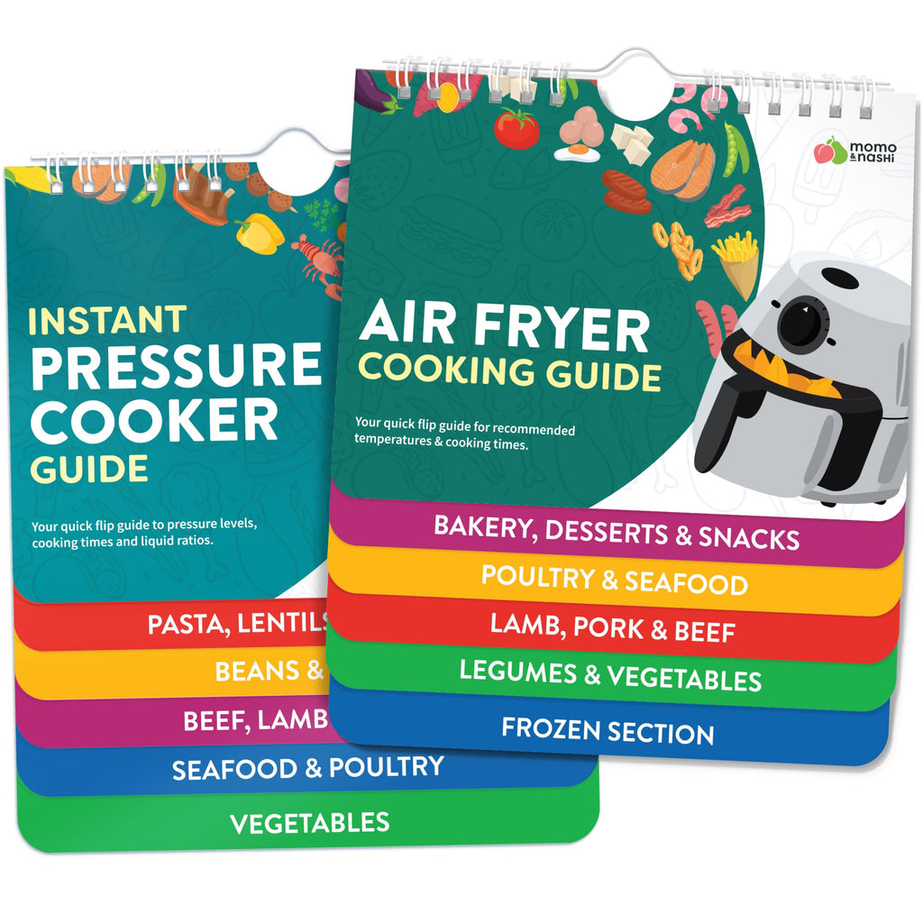 Air Fryer & Instant Pot Magnetic Cooking Guides - 7" x 6" Each - Set of 2 Instant Pot Air Fryer Accessories Cook Books - Airfryer Kitchen Accessories & Kitchen Gadgets 2026