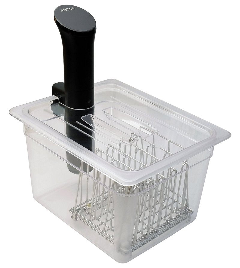 LIPAVI C10L-AN Lid for LIPAVI C10 Sous Vide Container, with precision cut-out for the ANOVA NANO immersion circulator