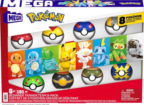 MEGA Pokémon Action Figure Building Set - 191 Pieces for Beginner Trainers | Fun & Engaging