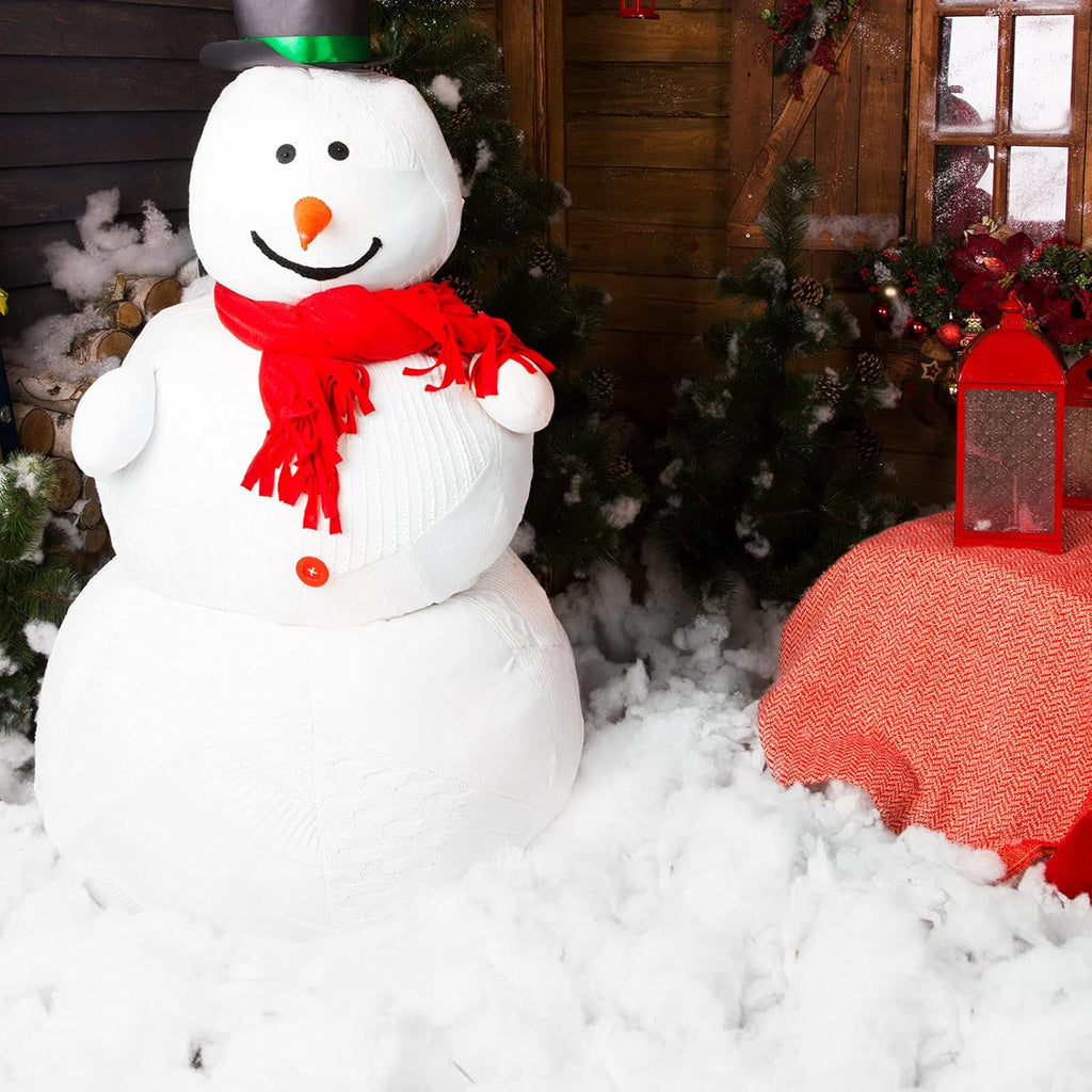 Tatuo 5 oz Fake Snow - Fluffy Artificial Cloud for Christmas Decor | Soft Indoor Winter Snow