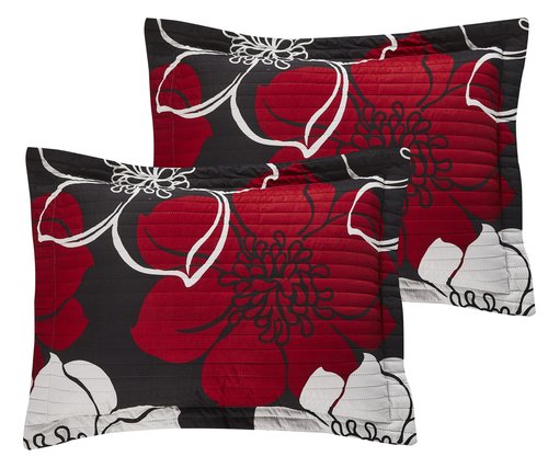 Chic Home QS2807-AN Woodside (2 Piece) Quilt Set, Twin, Black