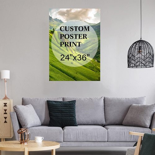 Jenesaisquoi Custom Canvas Art Print - Personalized Photo Wall Art | 24" x 36" Unframed Home Decor