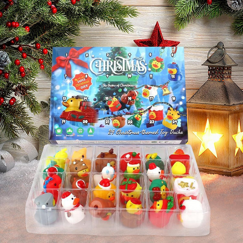 Rubber Ducks Advent Calendar 2025 - 24 Days of Surprises | Perfect Christmas Gift for Kids & Teens