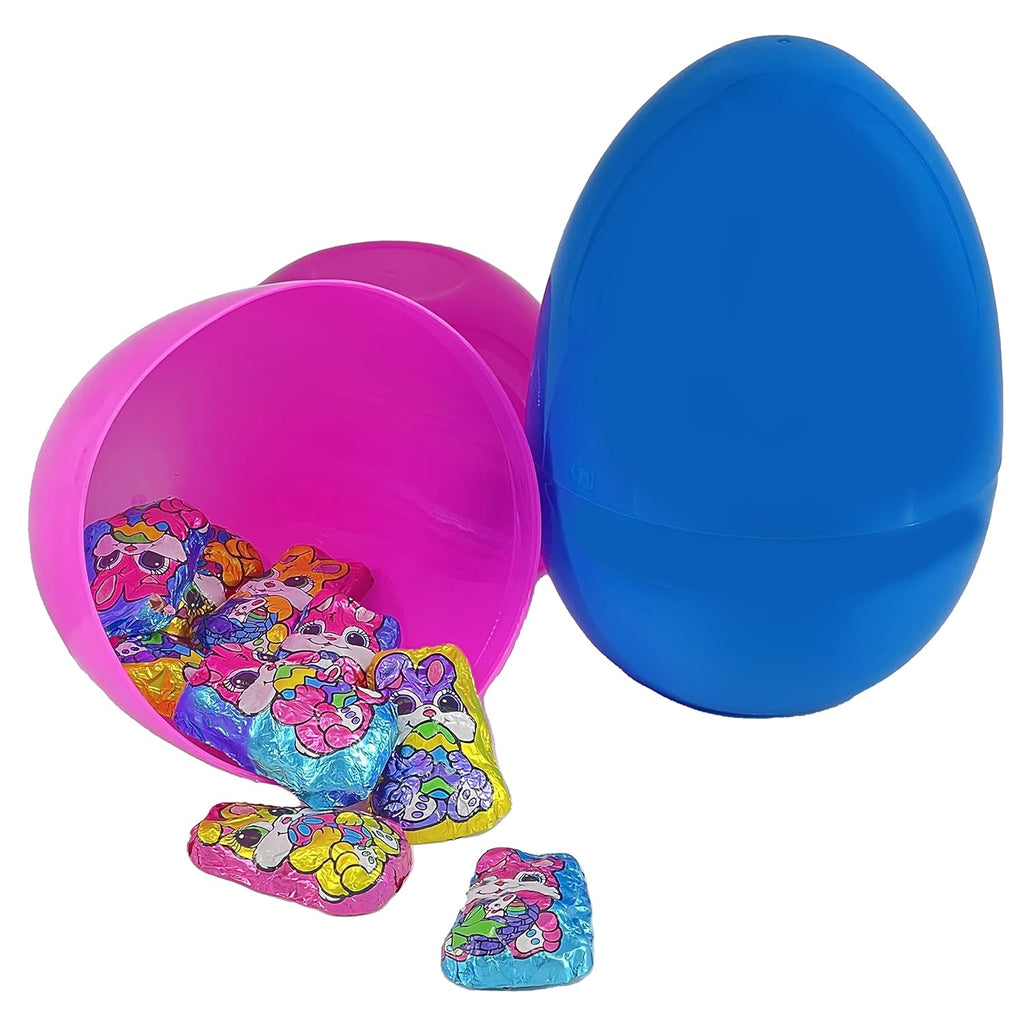 Smooth & Creamy Easter Bunnies by [Brand Name] - Individually Wrapped Multicolor Foils | 1 Pound Party Bag Fillers